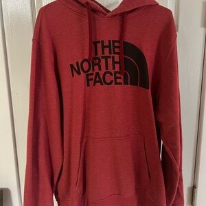 The North Face Men's Hoodie in Red and Black